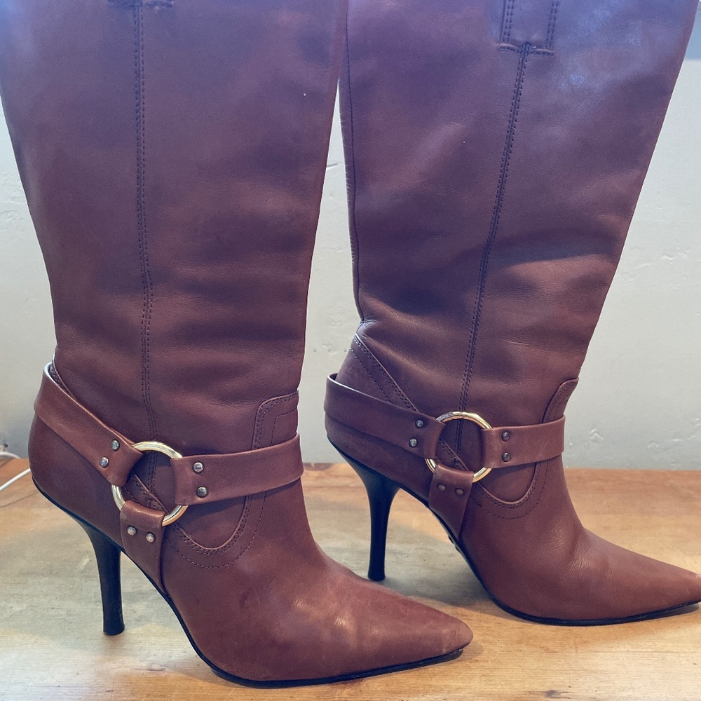 Michael Kors point toe boots
